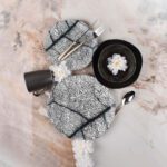 ⁦اكسفورد طقم عشاء 30قطعه اورجانيك اسود DG-22180⁩ - الصورة ⁦2⁩