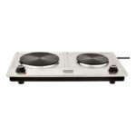Fresh Hot Plate - Double - Stainless Steel 2500 W 500014216