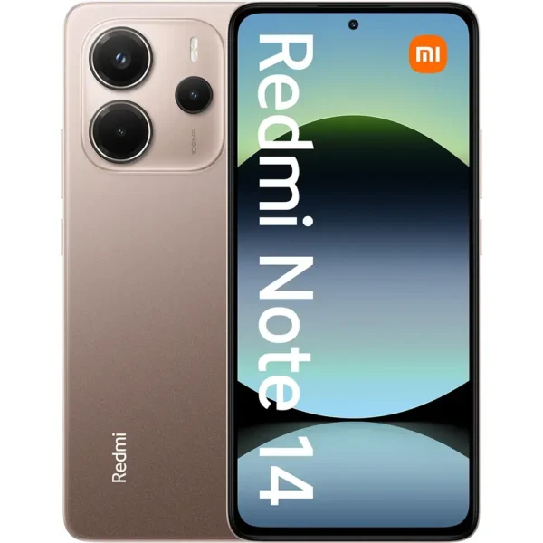 Xiaomi Redmi Note 14 Dual SIM, 256GB, 8GB RAM, 4G Network - Gold
