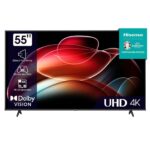 هايسنس شاشة سمارت A6N مقاس 55 بوصه LED، بدقة UHD - موديل 55A6N