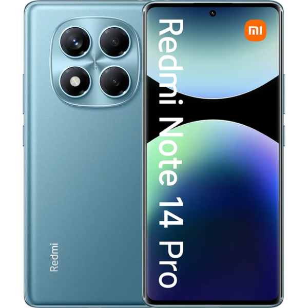 Xiaomi Redmi Note 14 Pro, 256GB, 8GB RAM, Dual SIM - Blue