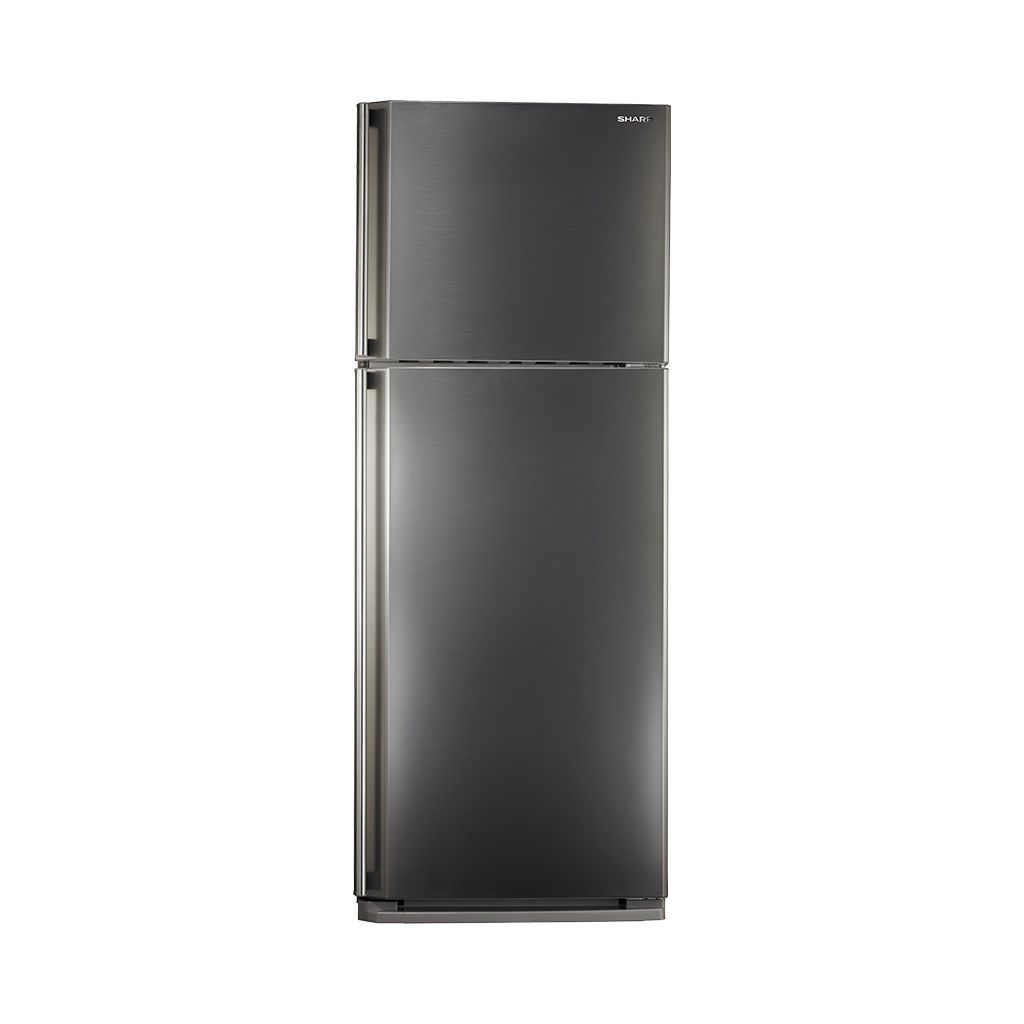 sharp-refrigerator-no-frost-396-liter-stainless-sj-48c-st-front1 شارب ثلاجة نوفروست 396 لتر استانلس SJ-48C(ST) - الصورة 1