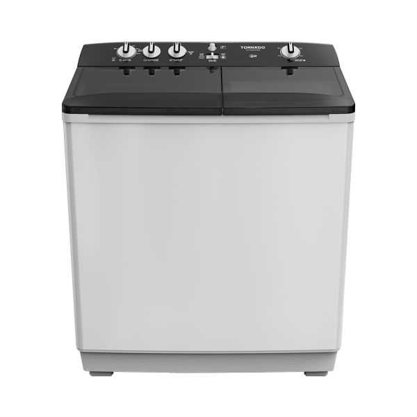 tornado-washing-machine-half-auto-7-kg-white-x-black-tvh-hm07t-wk-new-front Tornado Semi-Automatic Washing Machine 7kg White x Black TVH-HM07T(WK) - Image 1