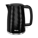 Mienta Electric Kettle, Plastic, 1.7 Liter, 2200 Watts, Black – EK201937A