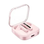 شاومي سماعة اذن ايربودز ريدمي بودز 6 اكتيف، خاصية إلغاء الضوضاء، حتي 30 ساعة، بينك - M2344E1