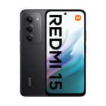 شاومي ريدمى 15 بشريحتين اتصال، 128 جيجابايت، 6 جيجا رام، شبكة الجيل الرابع - اسود ميدنايت