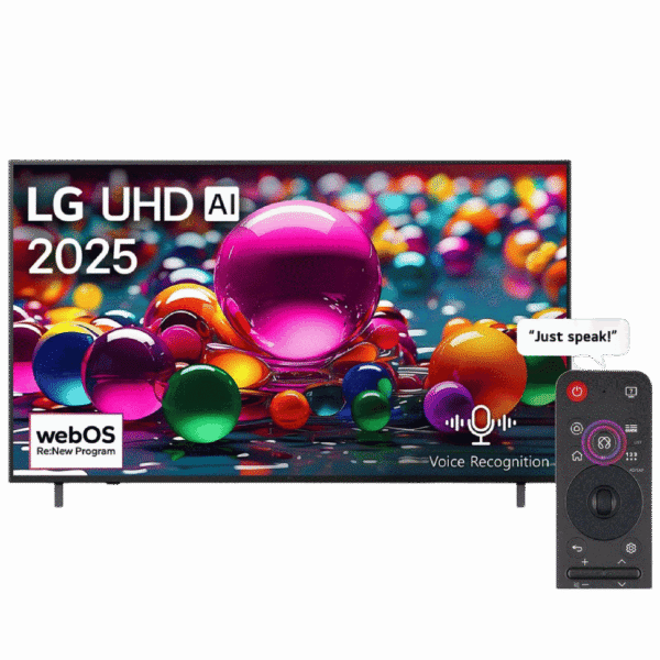 0201116 ال جي شاشة 50 بوصة سمارت ريموت ماجيك 50UA85006LA 4K