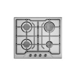 فريش مسطح بلت إن أستانلس ستيل - مودينا 60 سم - 4 شعله - زهر امان مفتاح اسود ST60 500009849