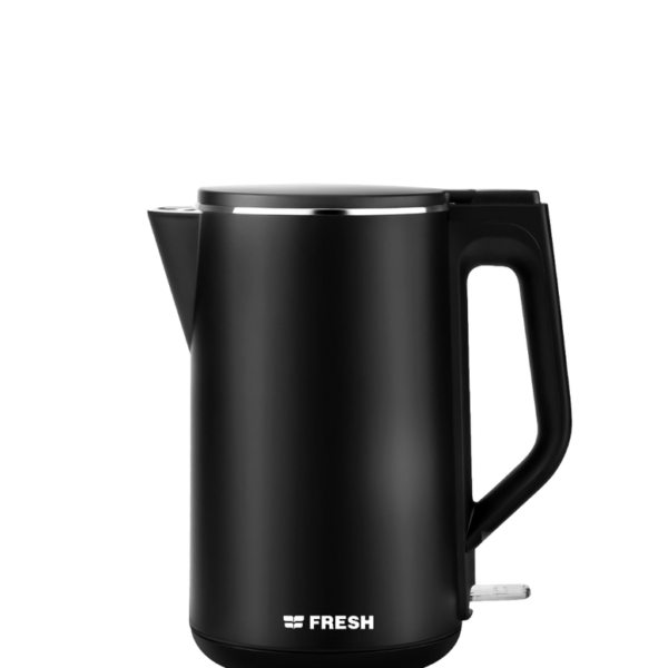 Fresh 1.7L 2-Tier Electric Kettle 2200W - Black