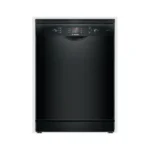بوش غسالة اطباق فري ستاندينج Series 4 ، سعة 14فرد ، اسود - SMS46NB20V