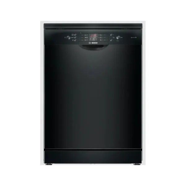 بوش غسالة اطباق فري ستاندينج Series 4 ، سعة 14فرد ، اسود - SMS46NB20V