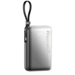 Remax Power Bank with USB + Type-C Port 22.5W 10000mAh + Built-in Type-C Cable RPP-19
