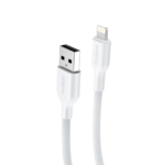 Oraimo braided Lightning to USB cable, 1 meter, white, OCD-152L