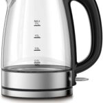 Pluto Glass Kettle, 2200W, PL-KE1722-G, 1.7L Capacity