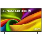 شاشة ال جي سمارت AI NU85 مقاس55 بوصه NanoCell LED، بدقة 4K UHD - موديل 55NU850B6LA