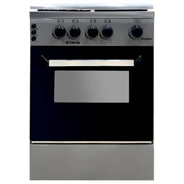 Fresh Rainbow Cooker, 4 Burners, 60 cm, Grey – 500017611