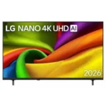 LG 55-inch NanoCell LED Smart TV, 4K UHD, with Built-in Receiver – 55NU85CB6LA