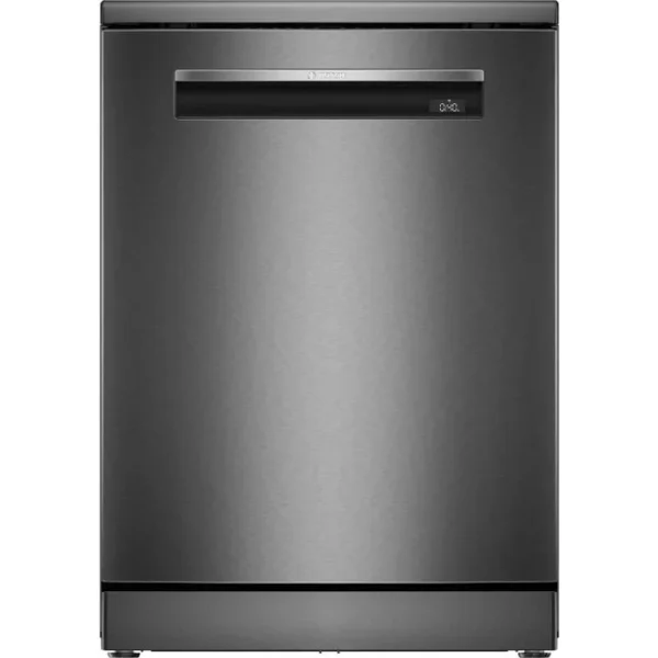 Bosch Series 6 Freestanding Dishwasher, 60 cm, Black Inox, SMP6EMC00V