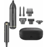 RUSHBRUSH AirWrapper Lite 6-in-1 Hair Styler – 1300W – Black