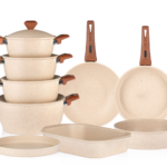 Gigli Turkish Granite Cookware Set – 13 Pieces