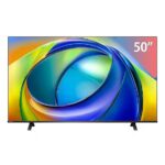 شاشة توشيبا، 50 بوصة سمارت  LED، 4K UHD رسيفر داخلي، 50C350RP - اسود