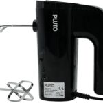 Pluto Hand Mixer, 500W, 5 speeds with Turbo, Black, PL-HM5005