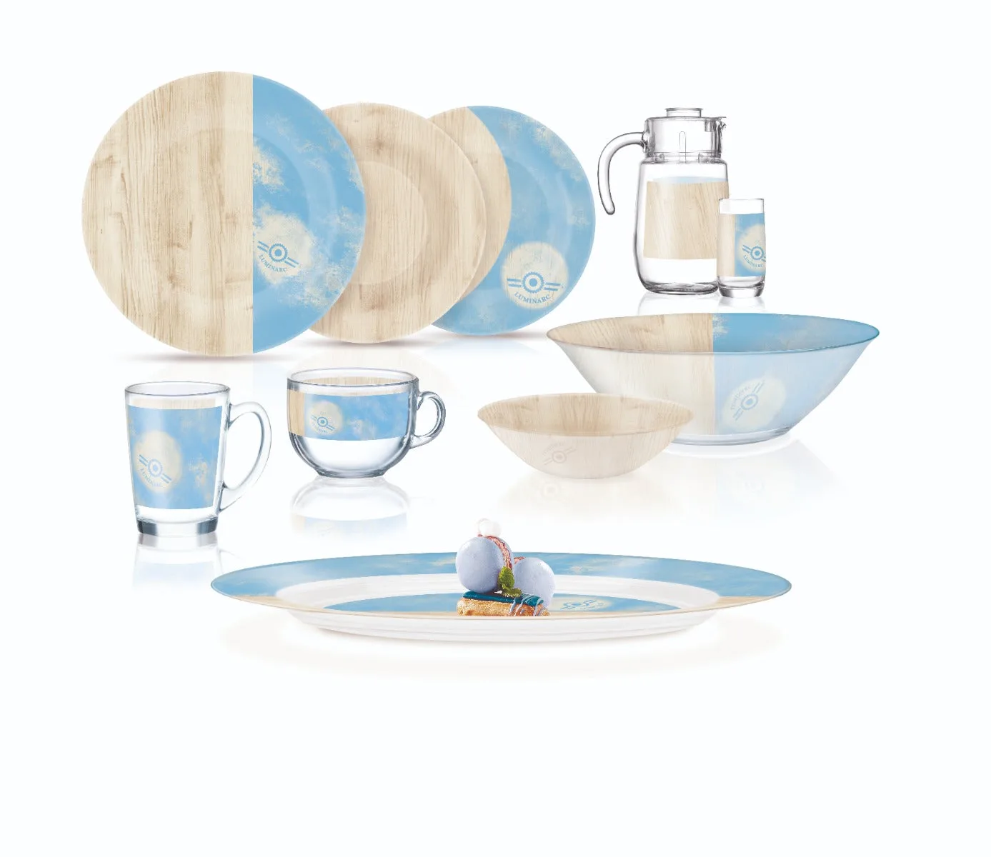 35024520260128013258 Luminarc Hevia Blue 46-Piece Dinnerware Set – Q4324-V0315 - Image 1