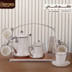 15-Piece Silver Porcelain Tea Set OX-WD2025013